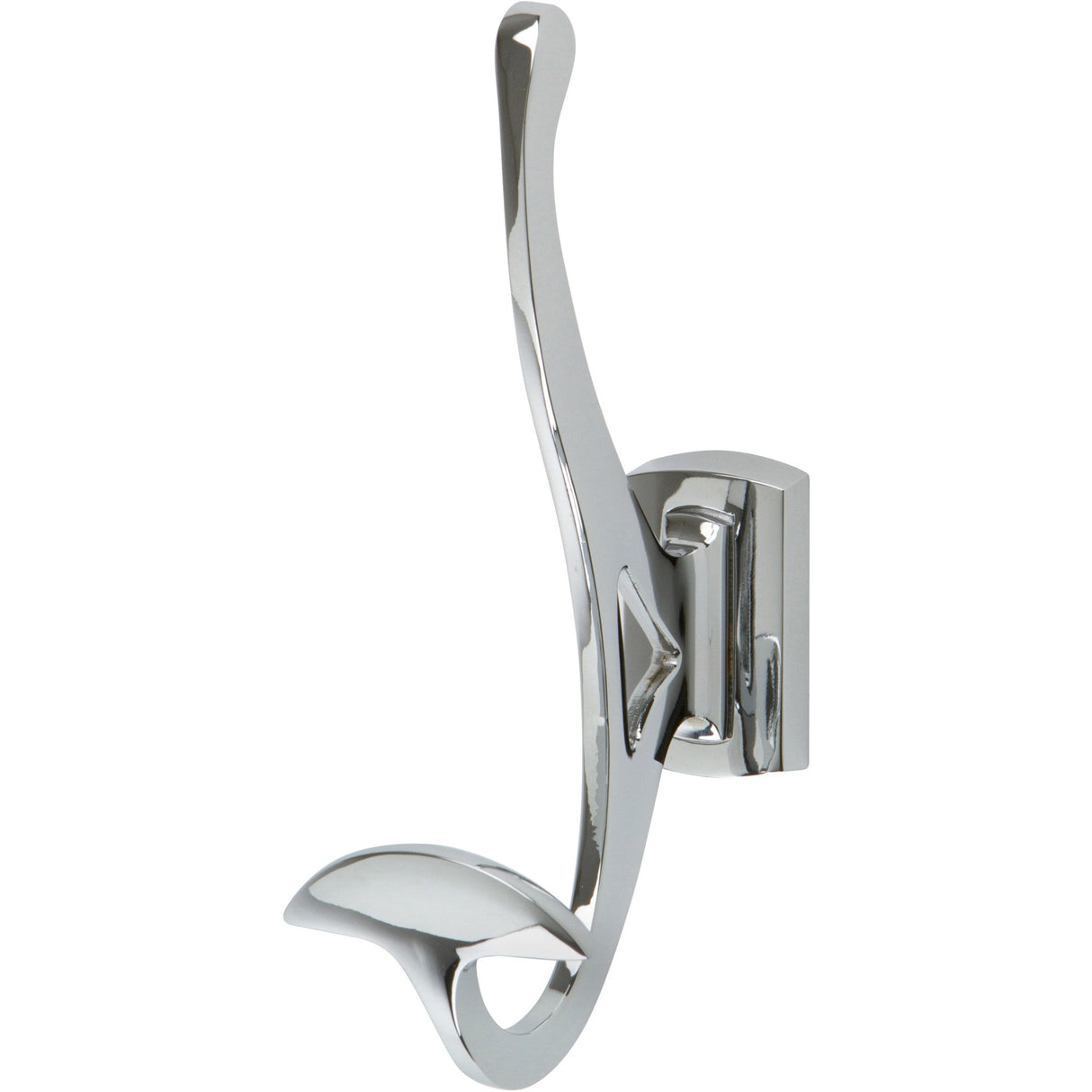 Atlas Homewares Legacy Bath Double Hook  Polished Chrome