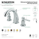 Kingston Brass KS2967DL 8 in. Widespread Bathroom Faucet, Brushed Brass