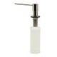 ALFI brand AB5006-PSS Modern Round Polished Stainless Steel Soap Dispenser