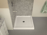 ANZZI SB-AZ010WN-R Series 38 in. x 38 in. Shower Base in White