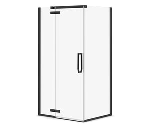 MAAX 139330-900-173-000 Davana Rectangular 42 x 34 x 75 in. 8mm Pivot Shower Door for Corner Installation with Clear glass in Dark Bronze