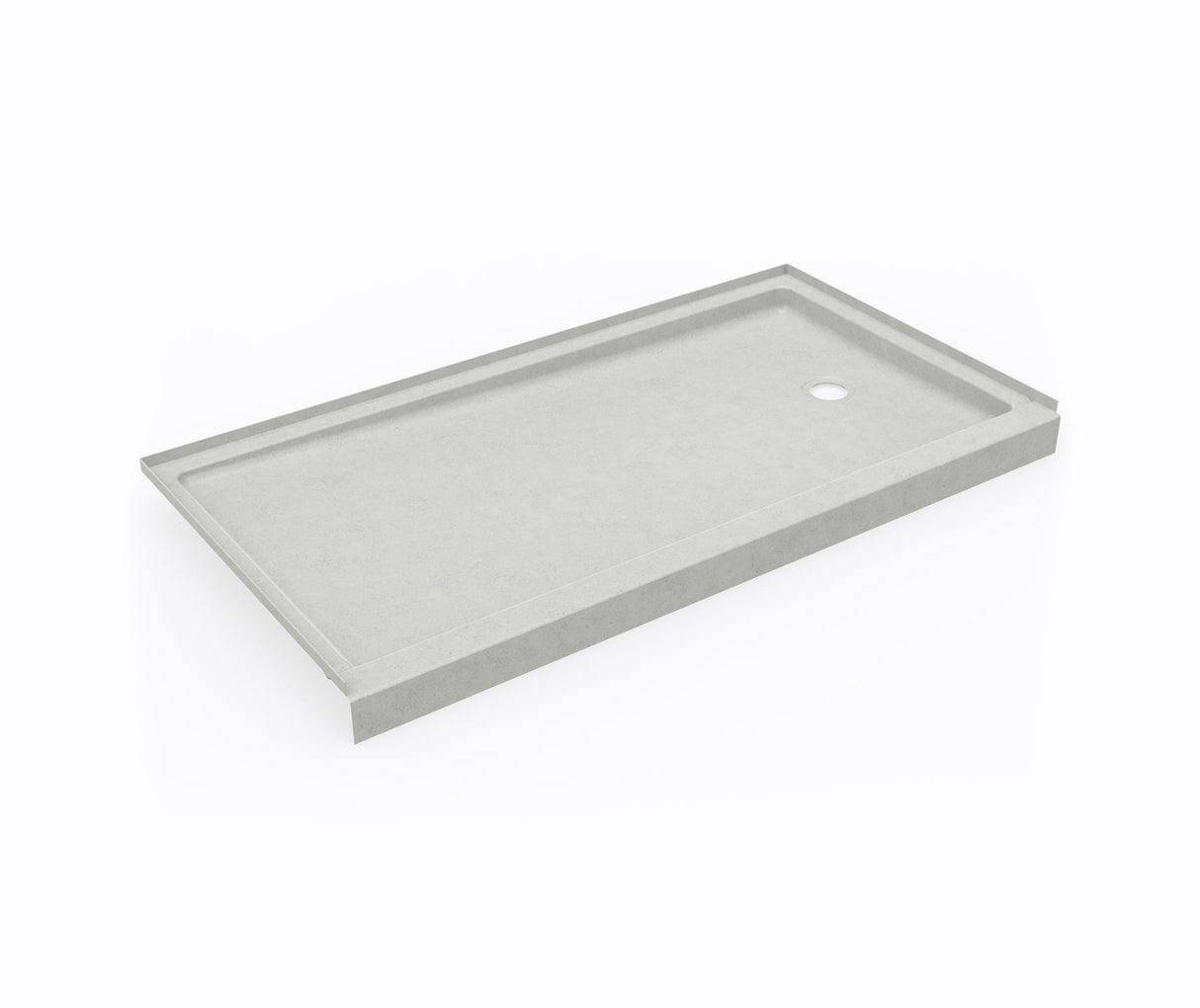 Swanstone SR-3260LM/RM 32 x 60 Swanstone Alcove Shower Pan with Right Hand Drain Birch SR03260LM.226