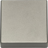 Atlas Homewares Thin Square Knob 1 1/4 Inch Slate