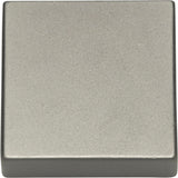 Atlas Homewares Thin Square Knob 1 1/4 Inch Slate