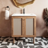 Classe 30" Bathroom Vanity in Oak