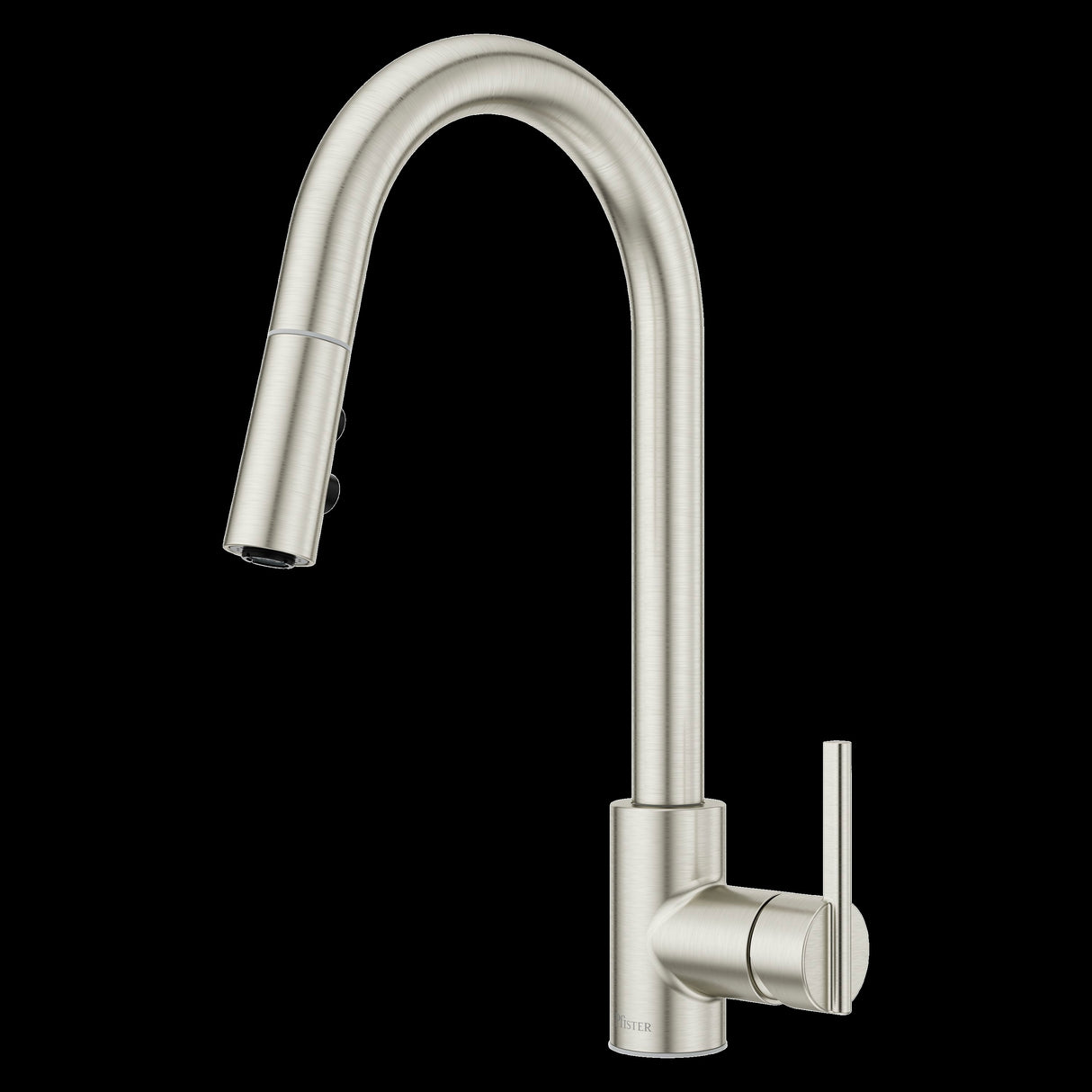 Brislin Pull-Down Kitchen Faucet in Stainless Steel