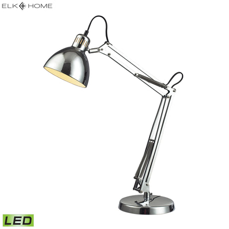 Elk D2176-LED Ingelside 26'' High 1-Light Desk Lamp - Chrome