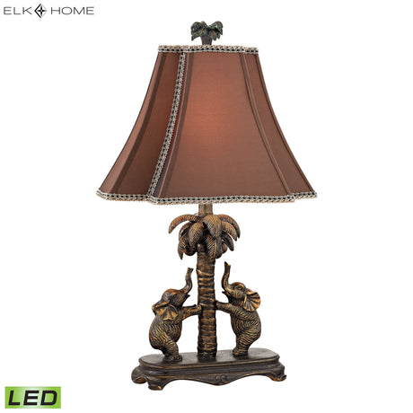Elk D2475-LED Adamslane 24'' High 1-Light Table Lamp - Bronze - Includes LED Bulb