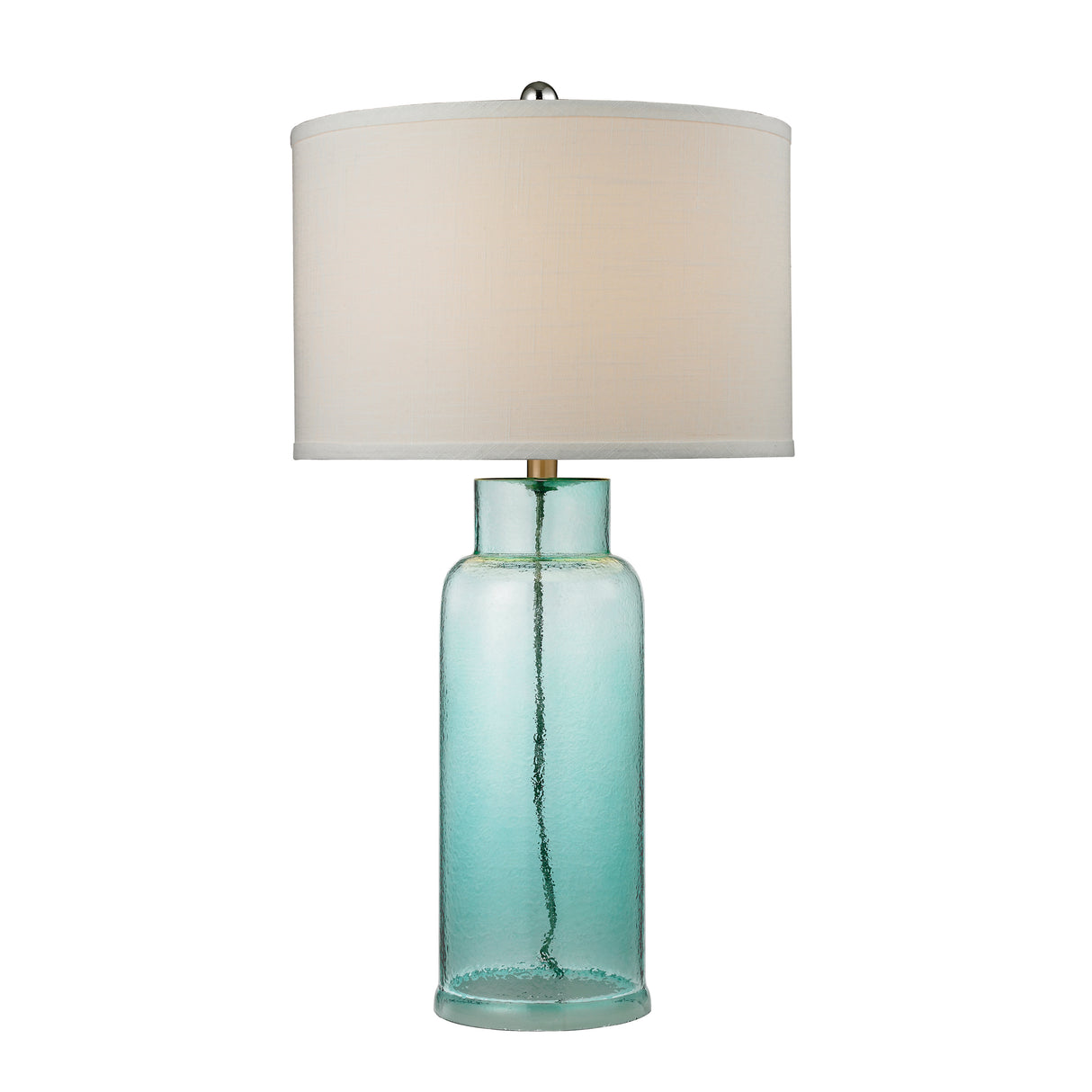 Elk D2622 Glass Bottle 30'' High 1-Light Table Lamp - Seafoam Green