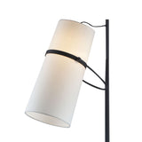 Elk D2730 Banded Shade 70'' High 1-Light Floor Lamp - Matte Black