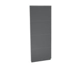 MAAX 103415-306-515 Utile 36 in. Composite Direct-to-Stud Side Wall in Erosion Charcoal