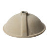 ALFI brand ABC601 White 17" Round Undermount Ceramic Sink