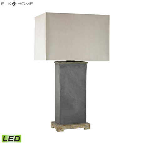 Elk D3092-LED Elliot Bay 28'' High 1-Light Outdoor Table Lamp - Gray