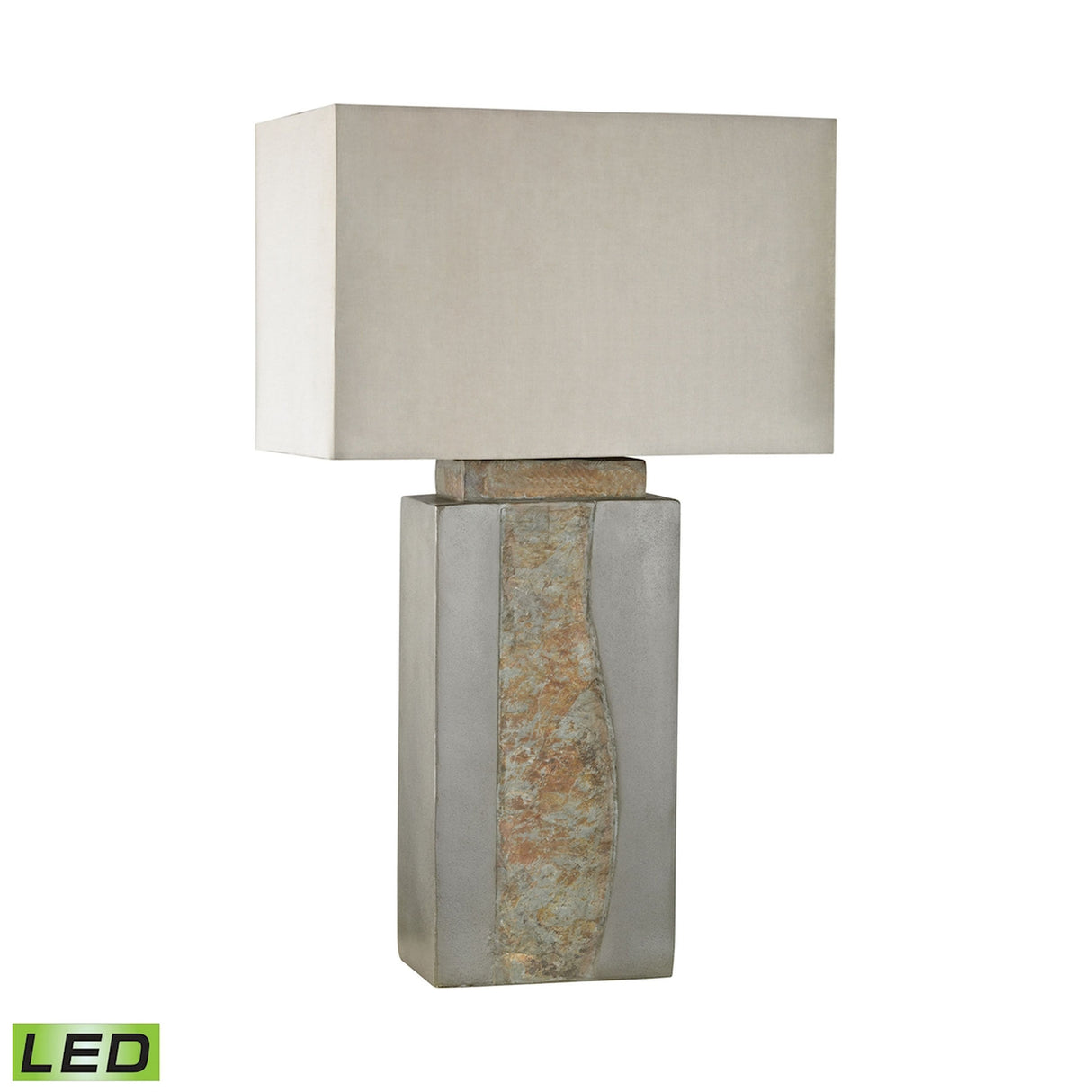 Elk D3098-LED Musee 32'' High 1-Light Outdoor Table Lamp - Gray