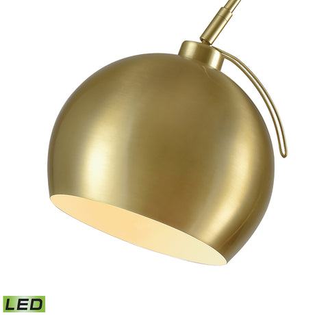 Elk D3363-LED Kopernikus 61'' High 1-Light Floor Lamp - Aged Brass - Includes LED Bulb