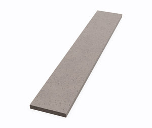 Swanstone VT-18-3SS 3/8" x 3" x 18" Sidesplash - 17" & 19" Ellipse Vanity Tops in Clay VT01803SS.212