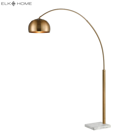 Elk D3591 Solar Flair 77'' High 1-Light Floor Lamp - Aged Brass