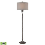 Elk D3992-LED Lightning Rod 66'' High 1-Light Floor Lamp - Pewter - Includes LED Bulb