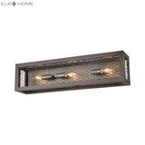 Elk D3999 Renaissance Invention 6'' High 3-Light Sconce - Aged Wood