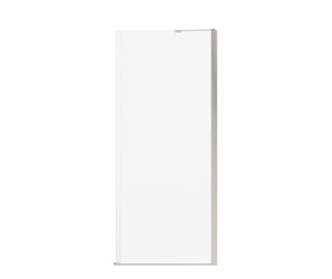 MAAX 139582-900-305-000 Reveal Sleek 71 Return Panel for 34 in. Base with Clear glass in Brushed Nickel