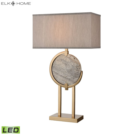 Elk D4113-LED Arabah 32'' High 1-Light Table Lamp - Cafe Bronze - Includes LED Bulb