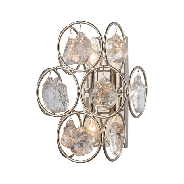 Elk D4203 Precious 12.88'' High 2-Light Sconce - Polished Nickel