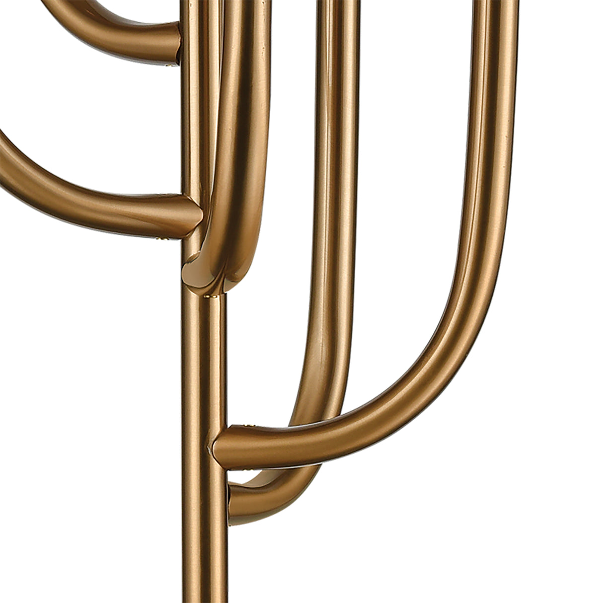 Elk D4265 Hands Up 63'' High 6-Light Floor Lamp - Aged Brass
