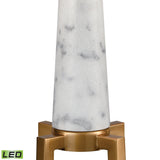 Elk D4267-LED Rocket 27'' High 2-Light Table Lamp - Aged Brass - Includes LED Bulbs