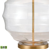 Elk D4319-LED Nest 33'' High 1-Light Table Lamp - Clear - Includes LED Bulb