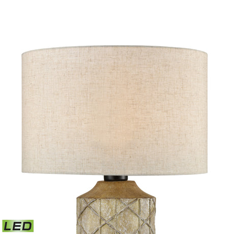 Elk D4388-LED Sloan 24.5'' High 1-Light Outdoor Table Lamp - Antique Gray - Includes LED Bulb