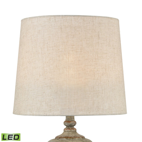 Elk D4389-LED Regus 24'' High 1-Light Outdoor Table Lamp - Antique Gray - Includes LED Bulb