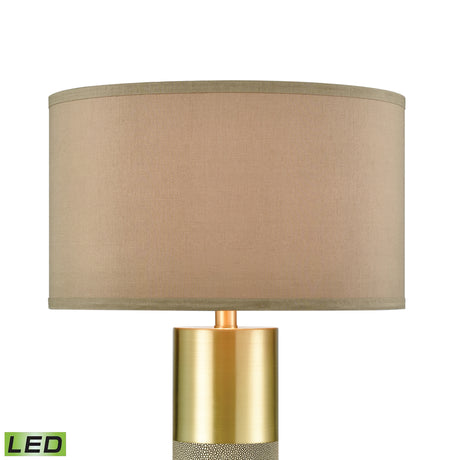 Elk D4502-LED Tulle 29'' High 1-Light Table Lamp - Honey Brass - Includes LED Bulb