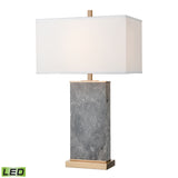 Elk D4507-LED Archean 30'' High 1-Light Table Lamp - Gray Marble - Includes LED Bulb