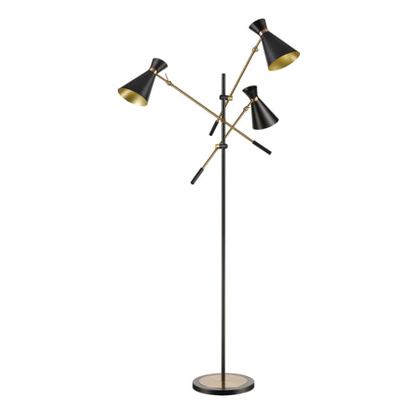 Elk D4520 Chiron 73'' High 3-Light Floor Lamp - Aged Brass
