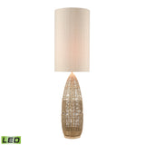 Elk D4554-LED Husk 55'' High 1-Light Floor Lamp - Natural - Includes LED Bulb