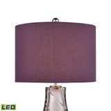 Elk D4559-LED Dusty Rose 22'' High 1-Light Table Lamp - Purple - Includes LED Bulb