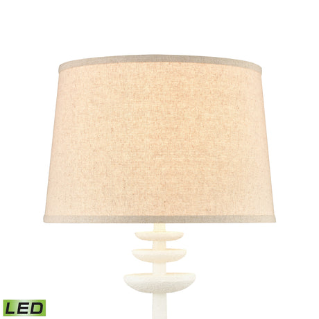 Elk D4607-LED Seapen 31'' High 1-Light Table Lamp - Matte White - Includes LED Bulb