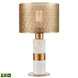 Elk D4677-LED Sureshot 15'' High 1-Light Table Lamp - Aged Brass - Includes LED Bulb