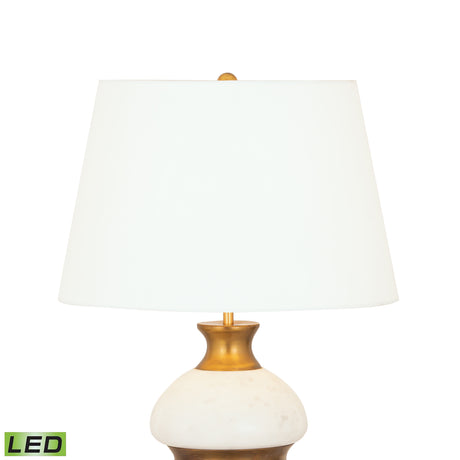 Elk D4725-LED Packer 30'' High 1-Light Table Lamp - Aged Brass - Includes LED Bulb