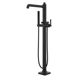 Hillstone Tub Filler with Handshower in Matte Black