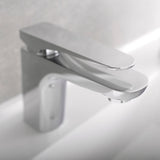 DAX Brass Tub Faucet with Hand Shower and Waterfall Spout, Chrome DAX-805A-CR