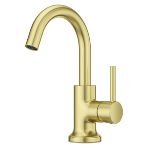 Tenet Single Control 4" Centerset Bathroom Faucet in Brushed Gold
