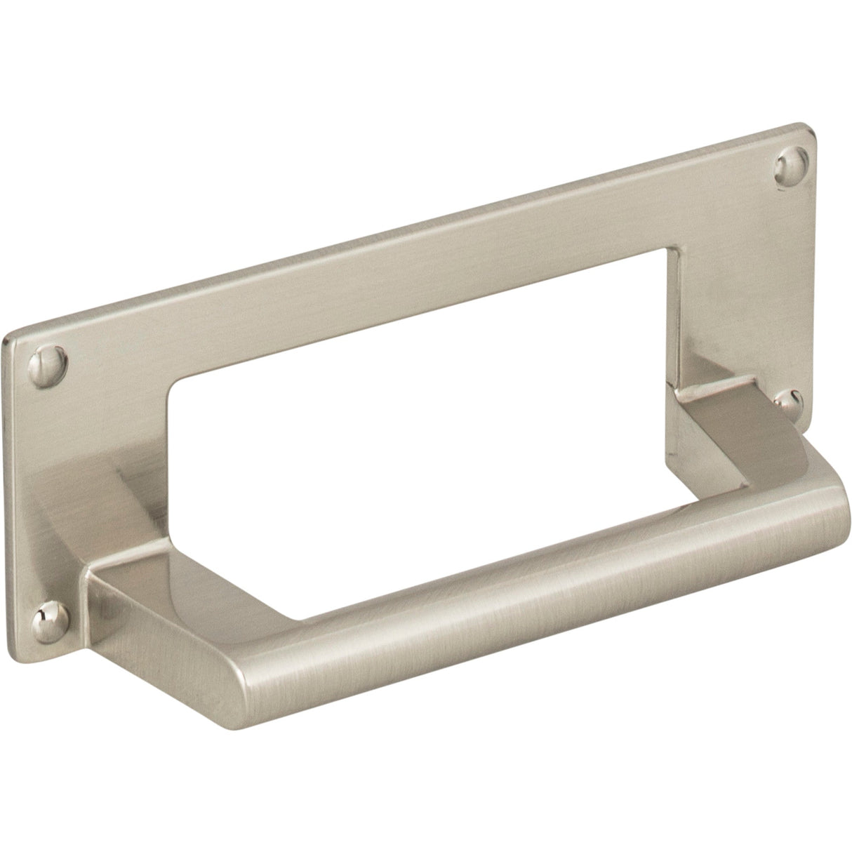 Atlas Homewares Bradbury Cup Pull 3 Inch (c-c) Brushed Nickel