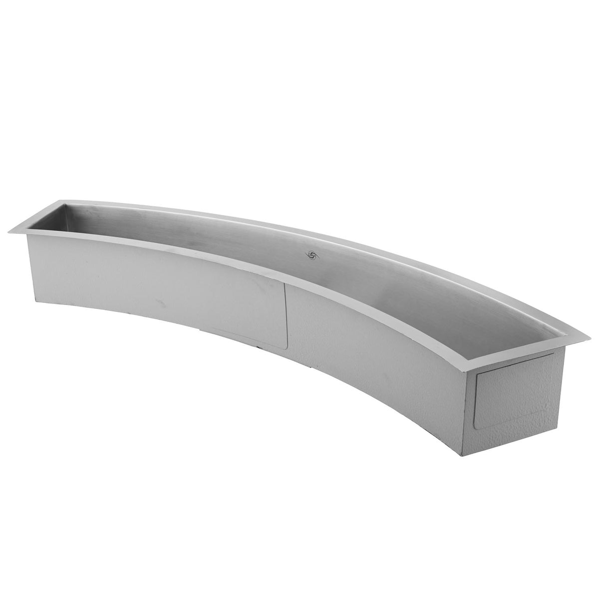 DAX Stainless Steel Handmade Bar Sink, Brushed Stainless Steel DAX-SQ-4512C