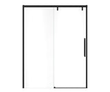 MAAX 135324-900-340-000 Uptown 56-59 x 76 in. 8 mm Sliding Shower Door for Alcove Installation with Clear glass in Matte Black