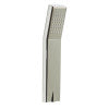 ALFI brand AB2322-PC Polished Chrome Deck Mounted Tub Filler and Square Hand Held Shower Head