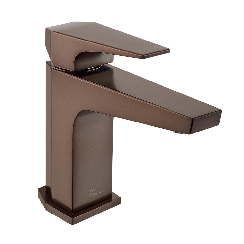 Voltaire Single Hole, Single-Handle, Bathroom Faucet in Oil Rubbed Bronze