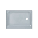 Voltaire 48 x 36 Single-Threshold, Right-Hand Drain, Shower Base in Grey