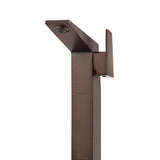 Carre Single Hole, Single-Handle, High Arc Bathroom Faucet in Oil Rubbed Bronze