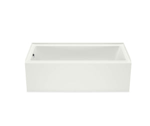MAAX 106395-000-001-102 Bosca 6030 IFS AFR Acrylic Alcove Right-Hand Drain Bathtub in White